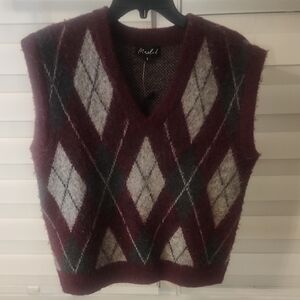 MARLED Knit Sweater Vest Size L